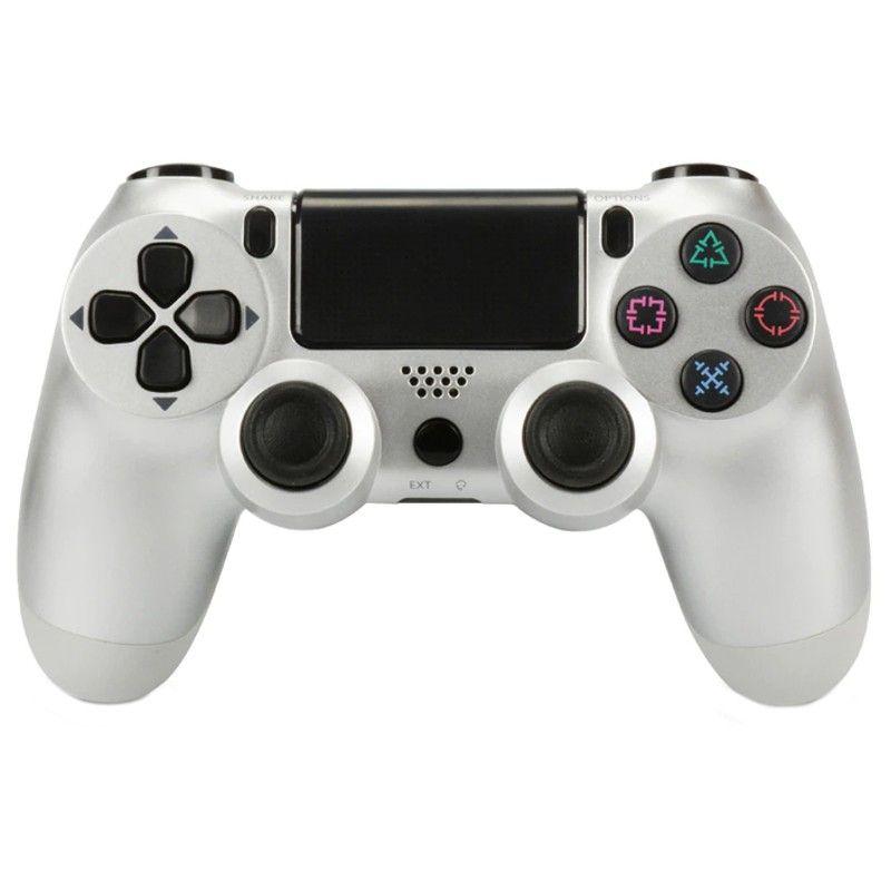 Comando POWERGAMING MANDOPS4SIL (Bluetooth sem fios - Prateado)