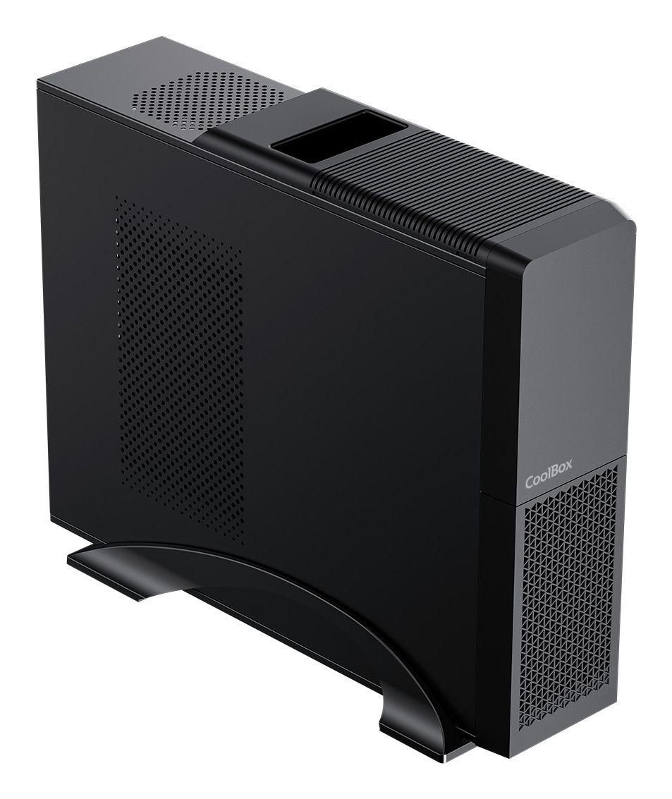 Caixa de Computador COOLBOX T313 Slim (Micro ATX, Mini-ITX - SFX - Micro Tower Slim - Preto) — miniatura 4