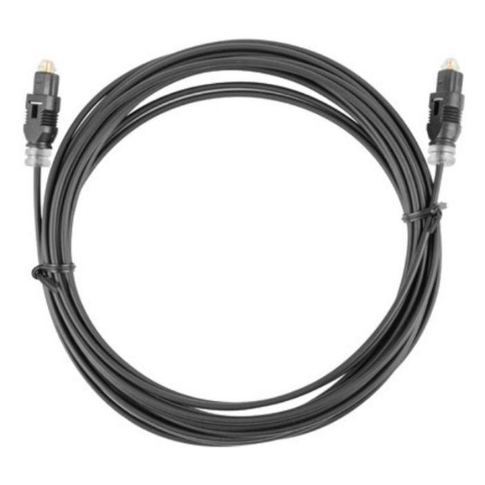 Cabo de Fibra Ótica de Áudio Digital LANBERG CA-TOSL-10CC-0030-BK (TOSLINK macho/TOSLINK macho - Preto), miniatura 2