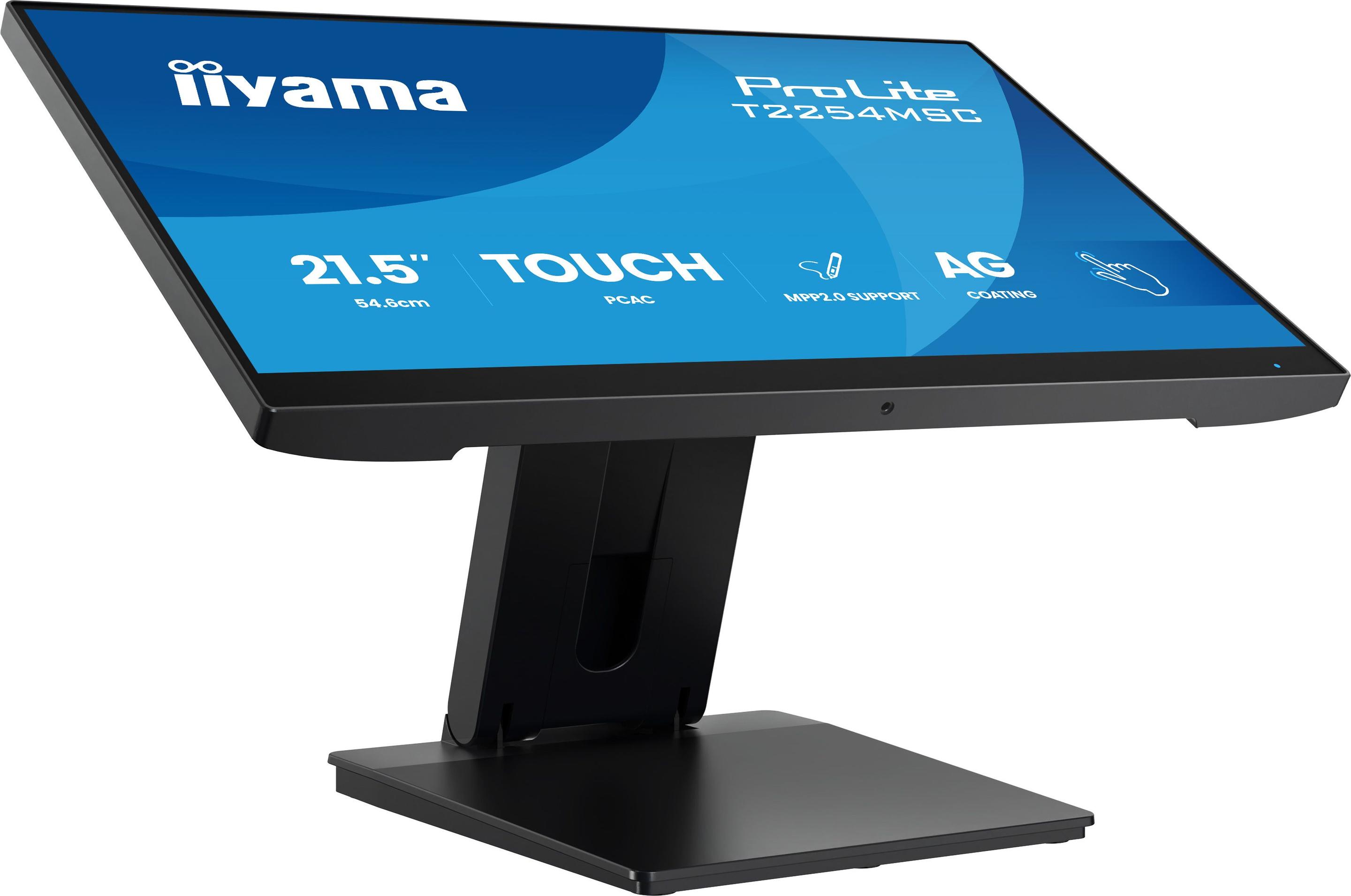 Monitor IIYAMA ProLite T2254MSC-B2AG (21,5" Full HD - IPS 100Hz - Preto) — miniatura 2
