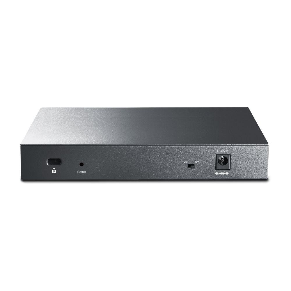 Switch TP-LINK Omada TL-RP108GE V2 (Gigabit Ethernet - Até 1000 Mbps - 16 Gbit/s - Preto) — miniatura 3