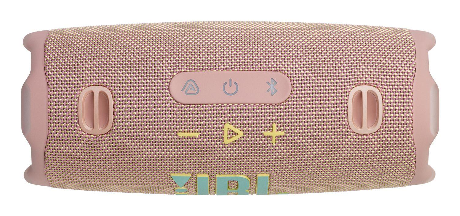Coluna Portátil JBL Charge 6 (45 W - Bluetooth, USB-C - Rosa) — miniatura 4