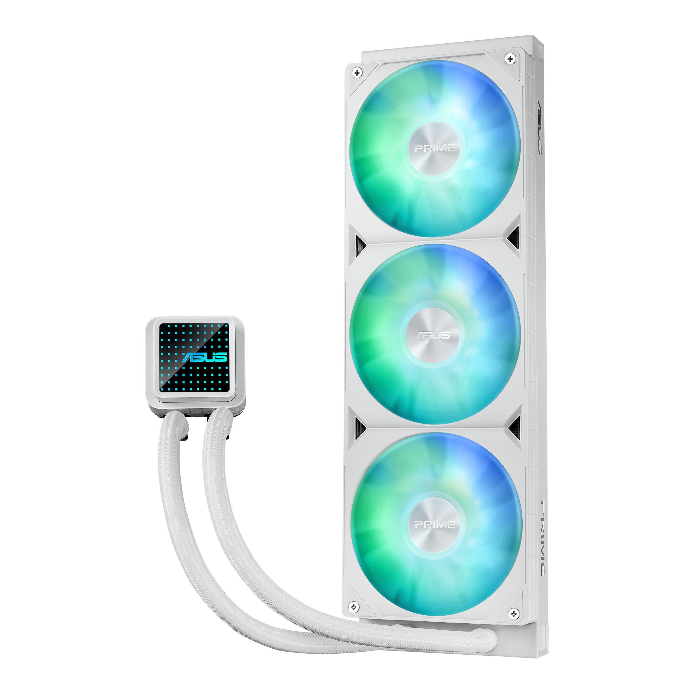 Kit de Refrigeração Líquida ASUS Prime LC 360 ARGB White Edition (12 cm - 2200 RPM - Multi - Branco) — miniatura 10
