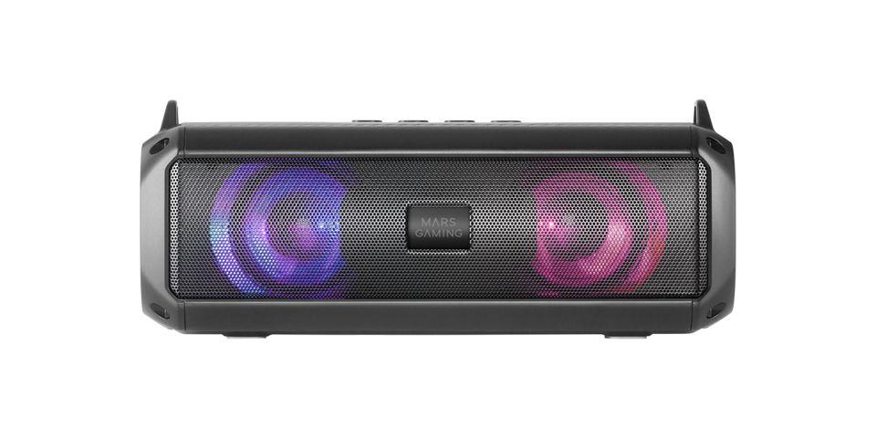 Coluna Portátil e Barra de Som MARS GAMING MSB-XT (20 W - Com fios e sem fios - Preto)