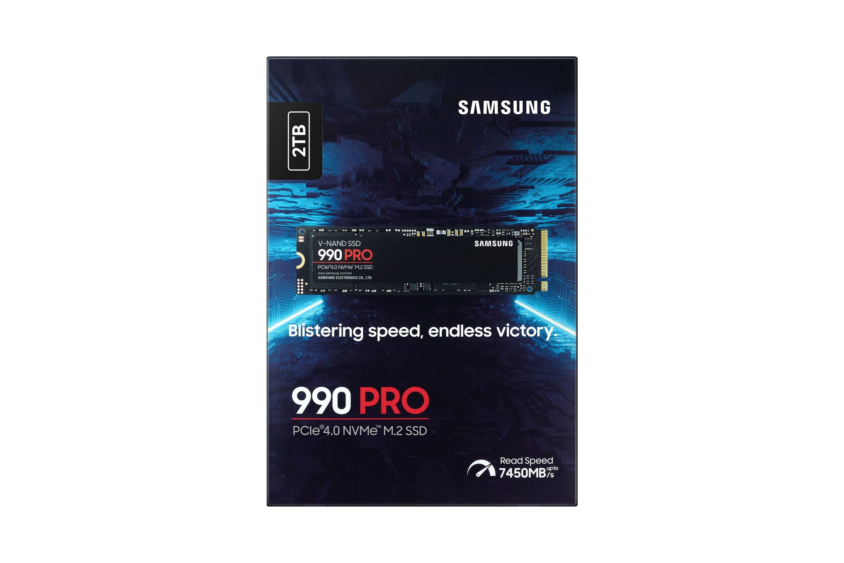 SSD SAMSUNG 990 PRO MZ-V9P2T0BW (2 TB - M.2 2280 - PCI Express 4.0 NVMe) — miniatura 5
