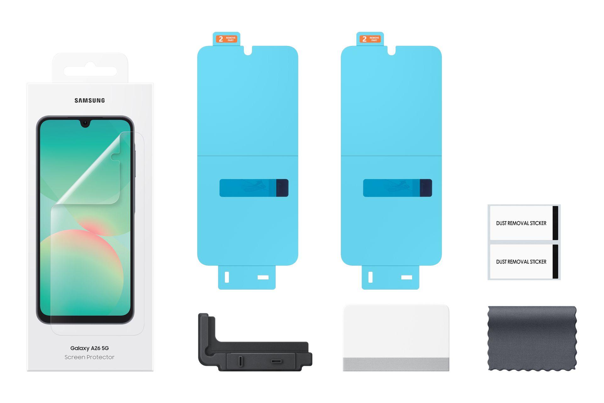 Película Protetora de Ecrã SAMSUNG Galaxy A26 5G (Samsung Galaxy A26 5G - 6,7" - Transparente) — miniatura 3