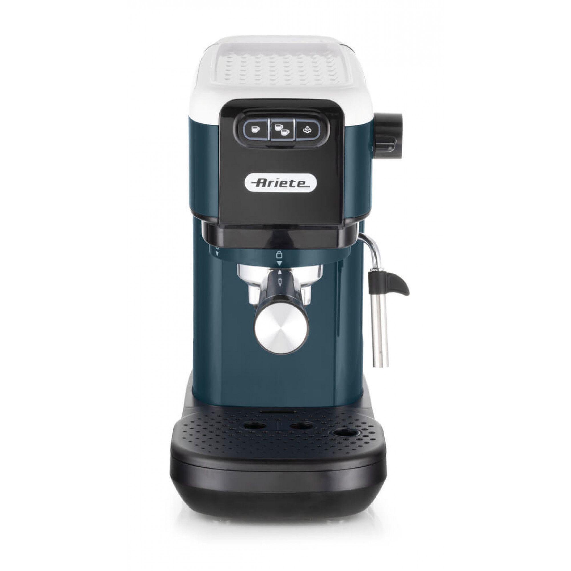 Máquina de Café Expresso ARIETE 1399/11 (Café moído e doses individuais - 1300 W - 15 bar - Branco)