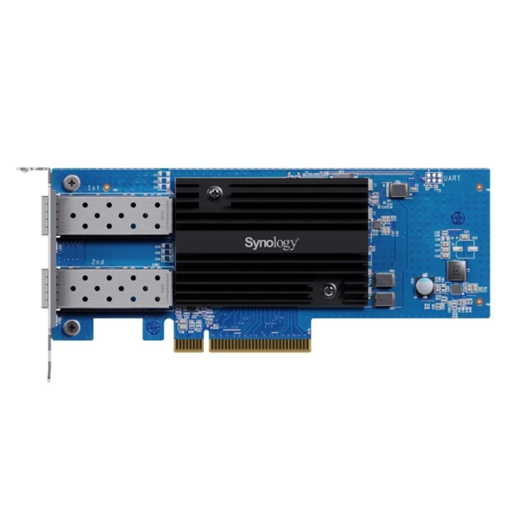Placa de Rede SYNOLOGY E25G30-F2 (Ethernet - PCI Express - 3125 Mbit/s - Azul)