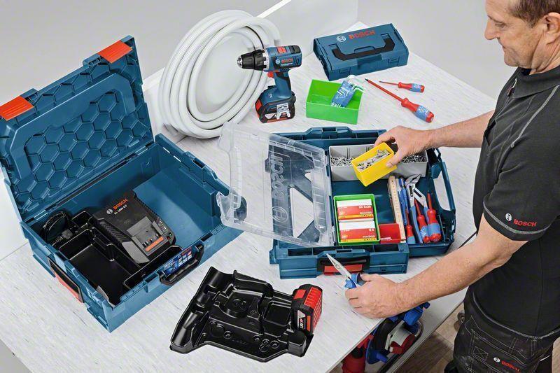 Inserção para Mala de Ferramentas BOSCH 1600A002WF (Poliestireno - Preto)