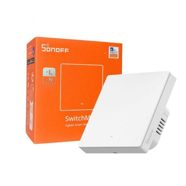 Interruptor Inteligente de Parede SONOFF ZBM5-1C-86W (Branco)