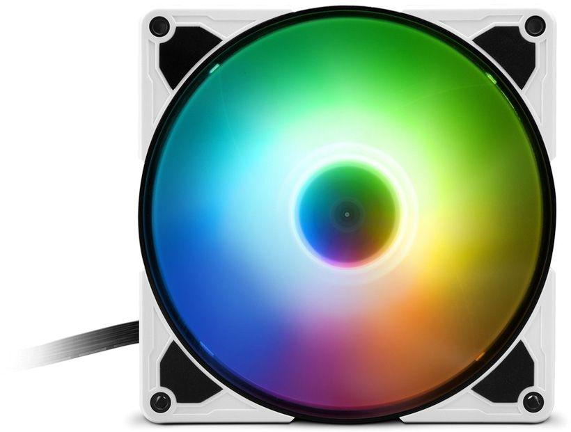 Ventoinha SHARKOON SilentStorm 140 PWM RGB (9 LEDs RGB endereçáveis - 2,64 W - Transparente), miniatura 3