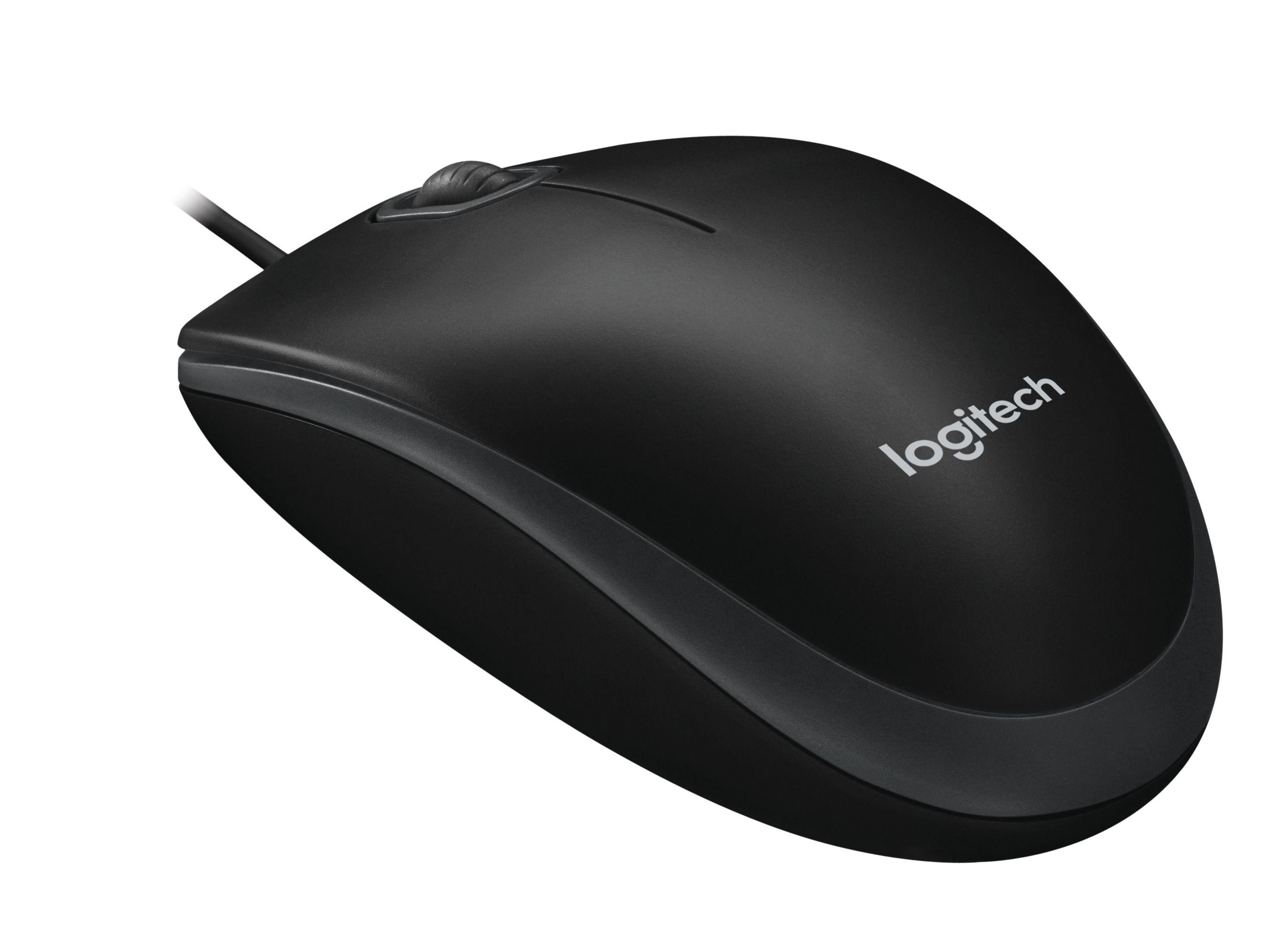 Rato LOGITECH B100 (Ambidestro - 800 DPI - Ótico - Preto) — miniatura 4