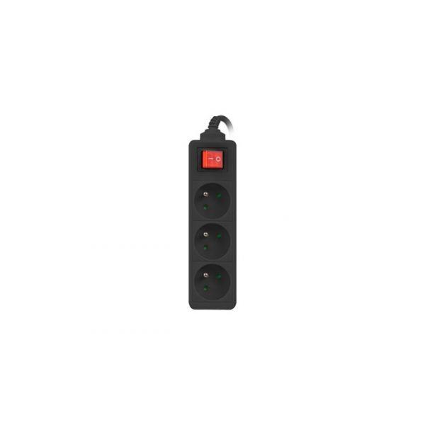 Régua de Alimentação LANBERG PS1-03E-0150-BK (1,5 m - Preto), miniatura 3