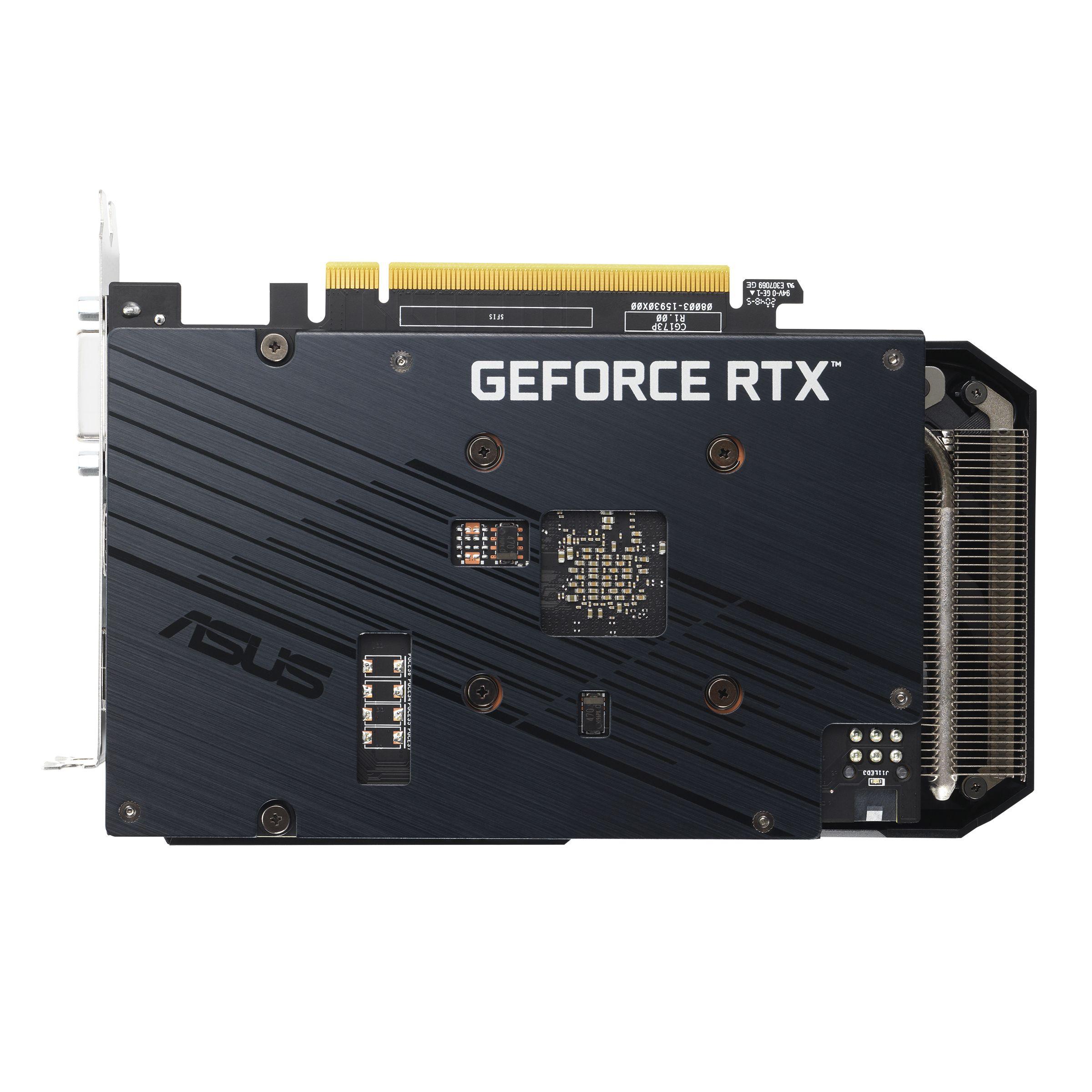 Placa Gráfica ASUS DUAL-RTX3050-O8G-V2 (GeForce RTX 3050 - 14 Gbit/s - 8 GB - Preto), miniatura 4