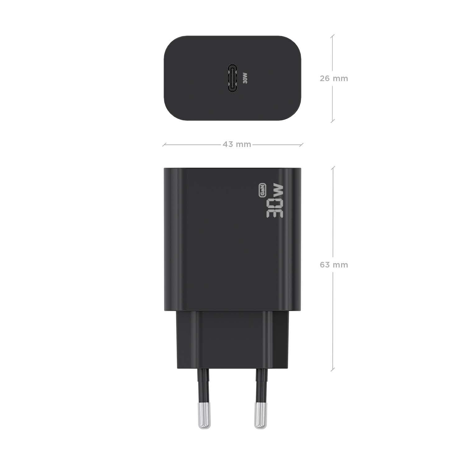 Carregador de Parede AISENS A110-0941 (33 W - 30 W - Preto), miniatura 4