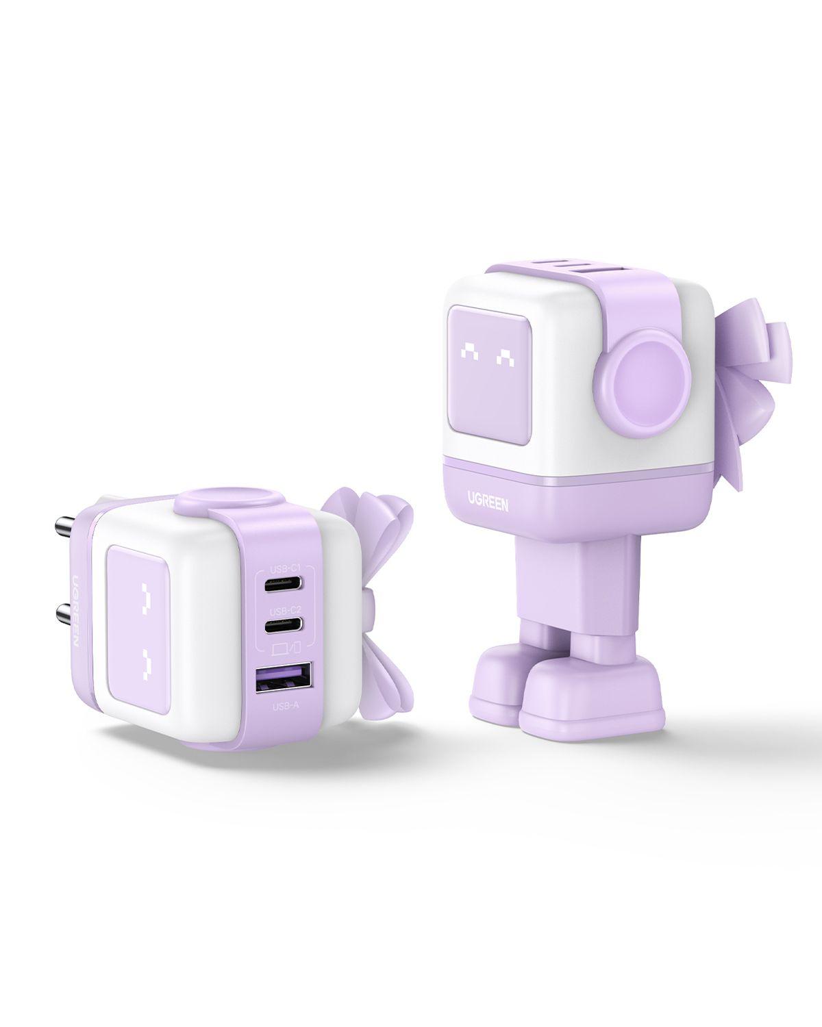 Carregador UGREEN Nexode RG Robot (65 W - Lilás), miniatura 5