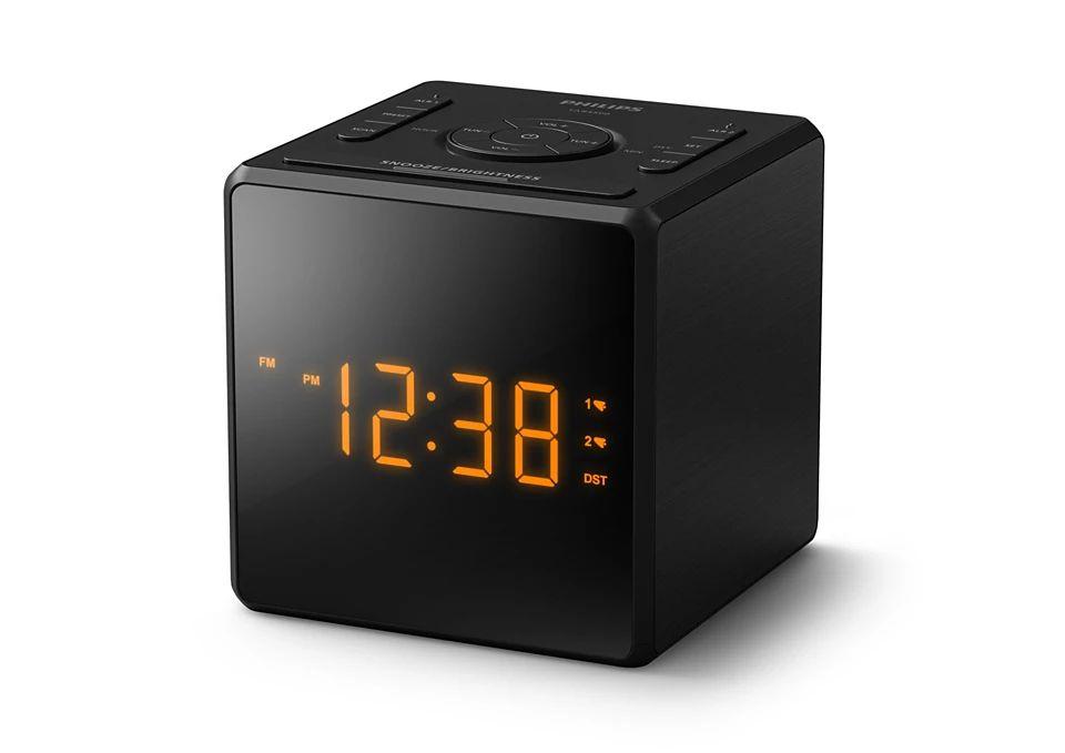Rádio Despertador PHILIPS TAR4500/10 (2 W - Preto), miniatura 2