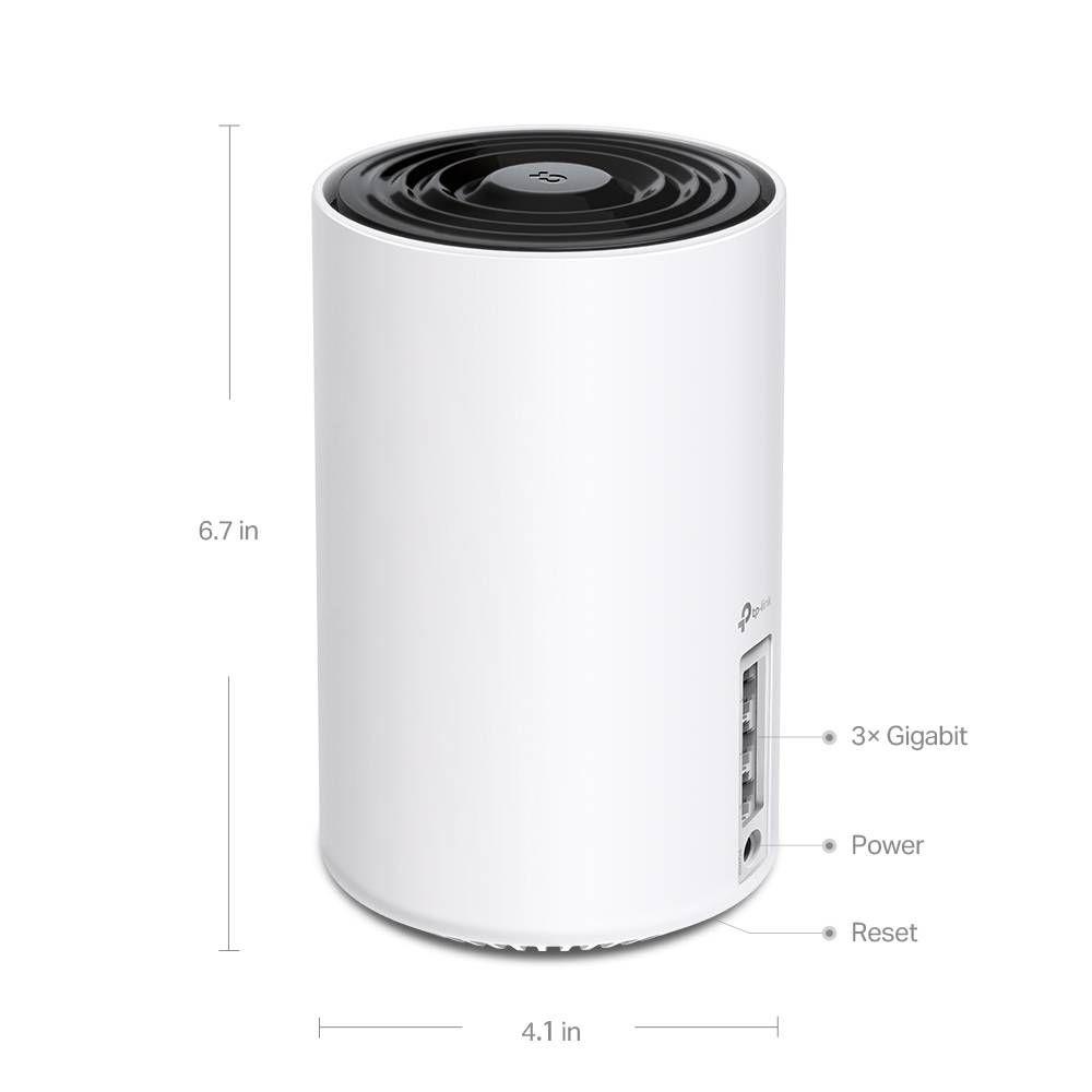 Sistema Mesh TP-LINK Deco XE75 (Wi-Fi 6E - 2402 Mbit/s - 2 unidades - Branco) — miniatura 2