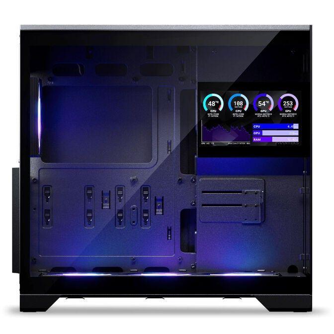 Caixa ATX PHANTEKS XT V5 LCD (Midi Tower - Vidro temperado - Preto) — miniatura 4