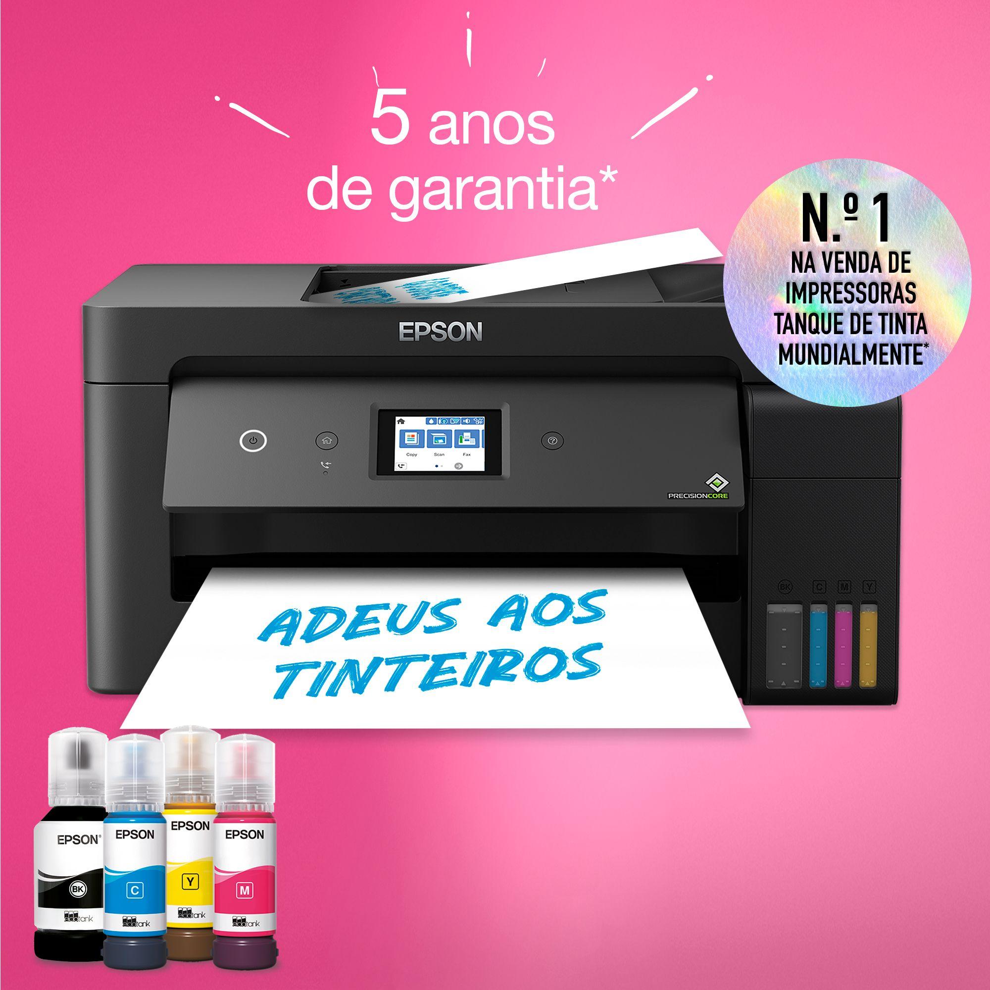 Impressora Multifuncional EPSON EcoTank ET-15000 (A3 - Impressão a cores - 270 folhas - Preto) — miniatura 10