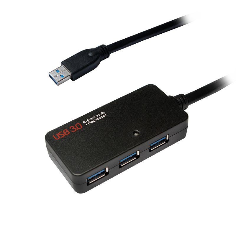 Hub USB LOGILINK UA0262 (10 m - Preto)