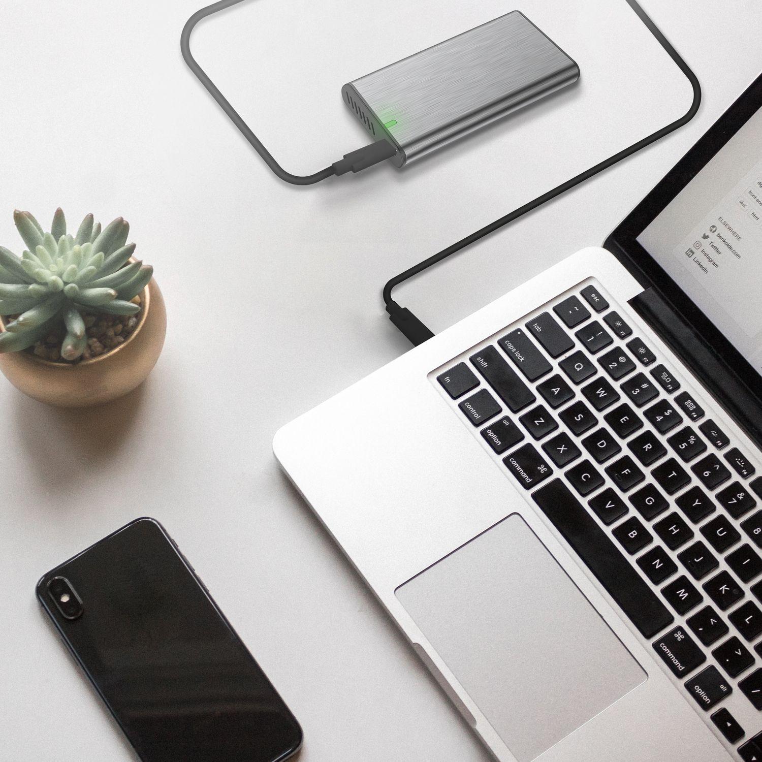 Cabo USB-C AISENS A107-0707 (5 m - USB-C - Preto) — miniatura 5
