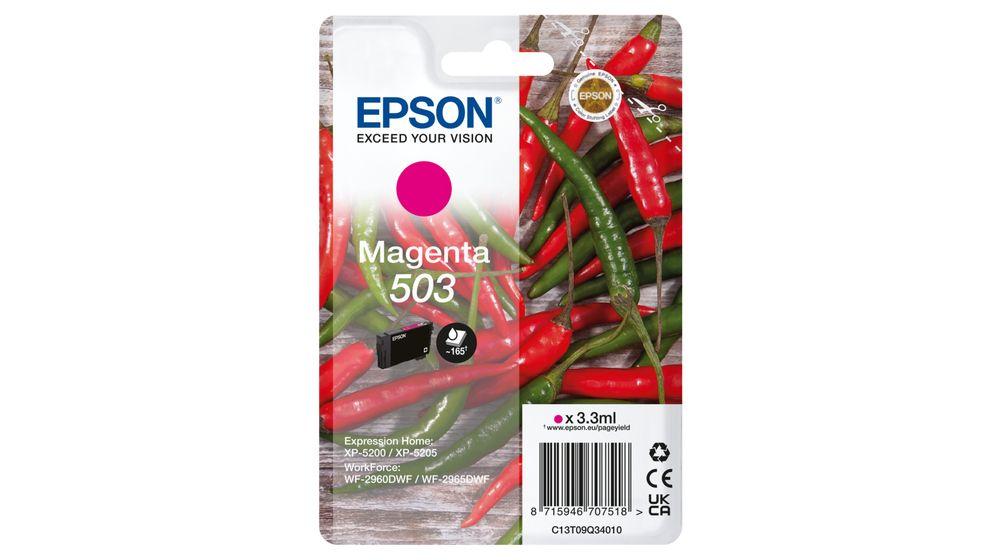 Tinteiro EPSON 503 C13T09Q34010 (165 páginas a cores - Magenta), miniatura 7