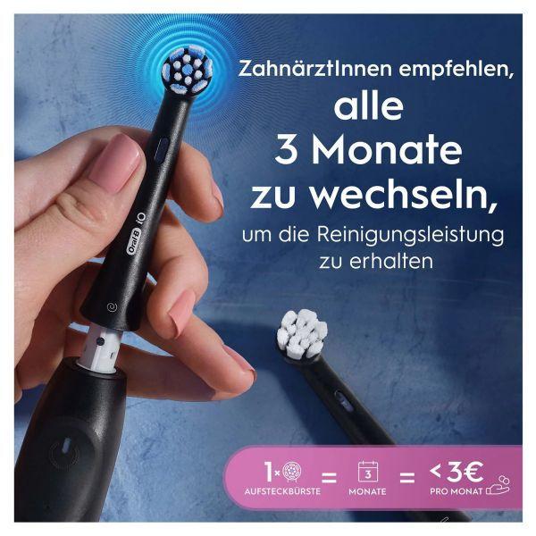Cabeças de Escova de Dentes ORAL-B iO Gentle Cleaning (Preto), miniatura 4