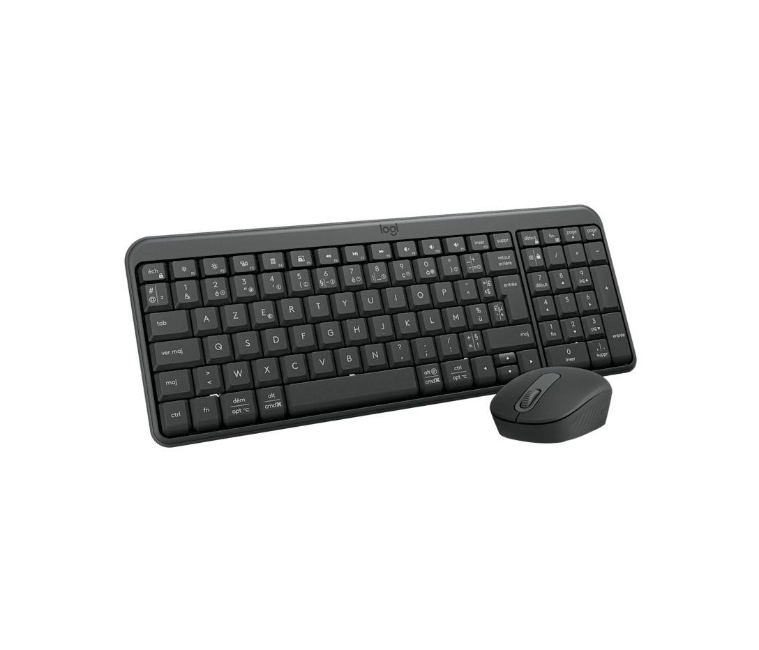 Teclado e Rato LOGITECH ERGO MK250 (Francês - Em frente/linha reta - RF Wireless + Bluetooth - Grafite), miniatura 4