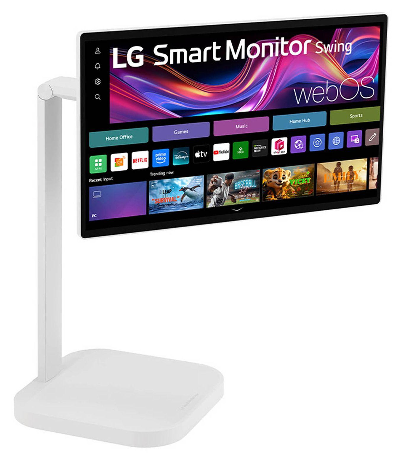 Monitor Interativo LG 32U889SA-W Smart Swing (31,5" - 4K UHD IPS Tátil - Branco), miniatura 2