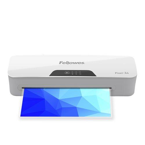 Plastificadora FELLOWES Pixel A4 5601401 (2 Rolos - Cinzento e Branco) — miniatura 3