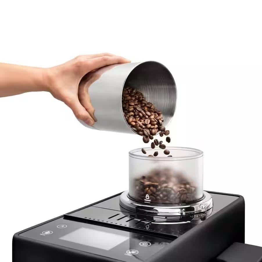 Máquina de Café Automática DELONGHI Rivelia EXAM440.35.B (Café moído, Grãos de café - 1450 W - 1,4 l - Preto), miniatura 3