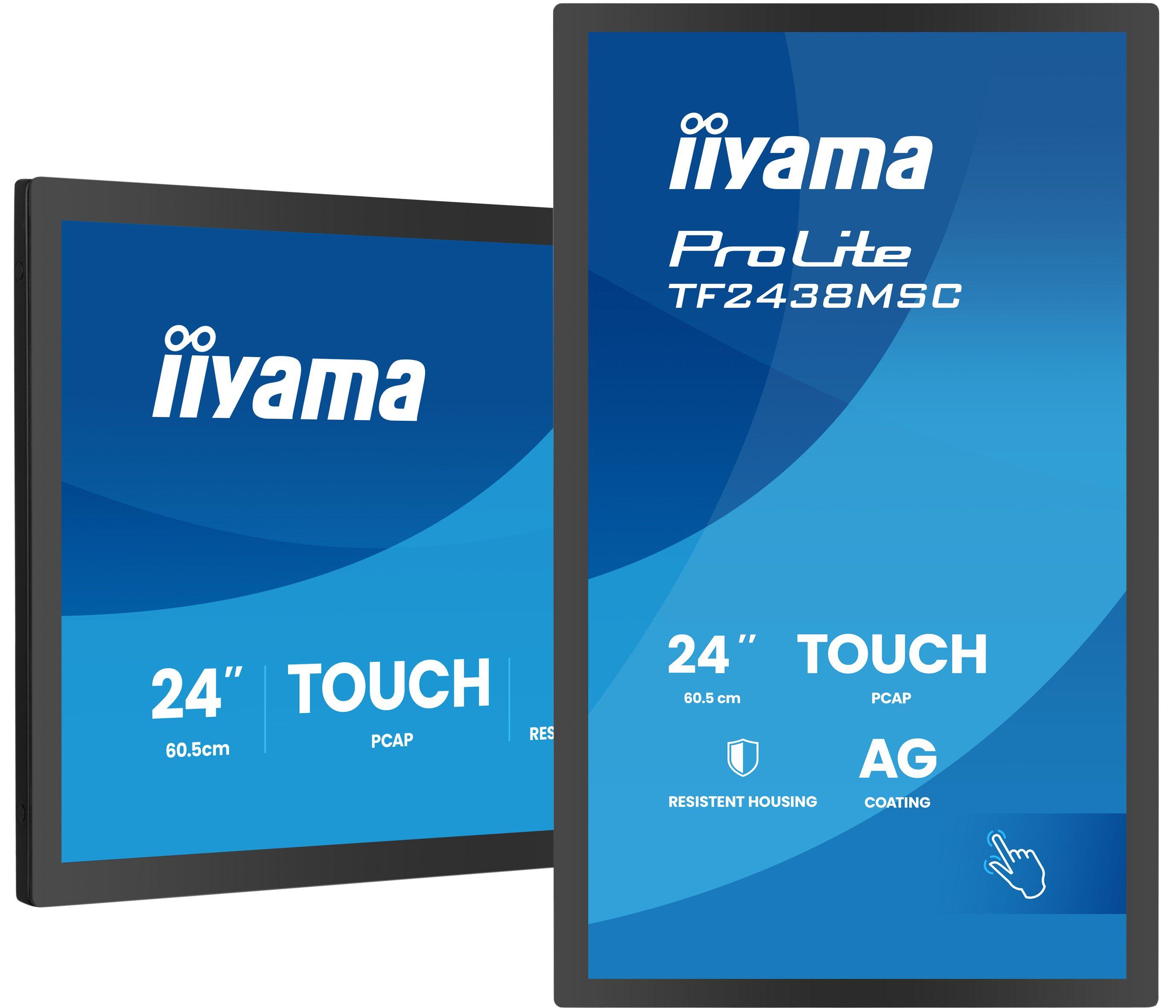 Monitor IIYAMA TF2438MSC-B2 (23,8" - IPS - 120 Hz - Preto) — miniatura 4
