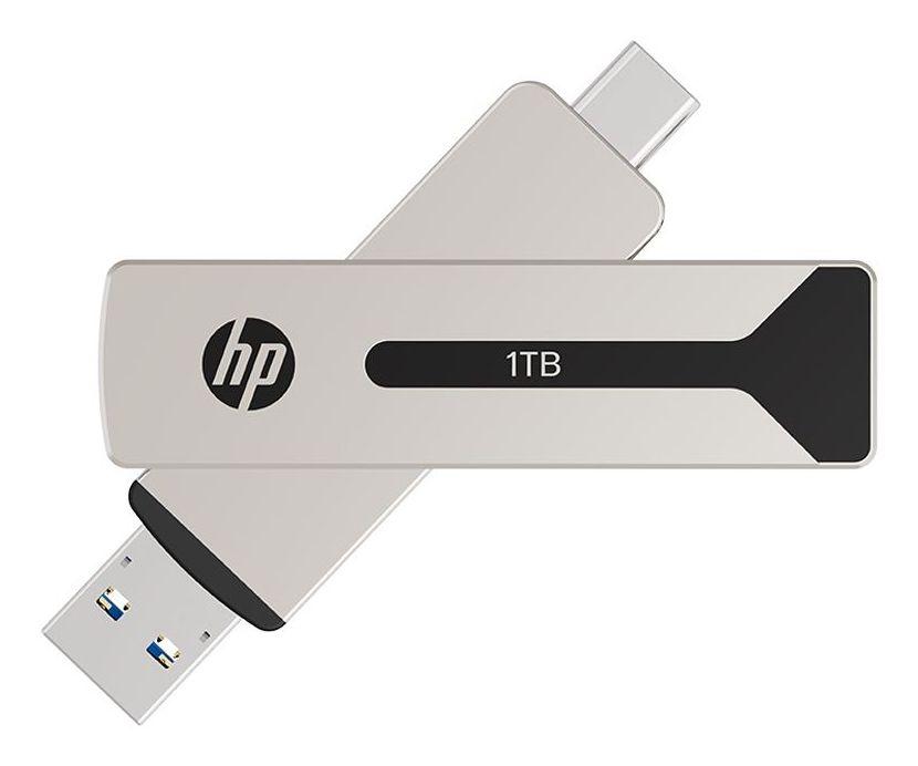 Pen USB HP 911 Pro (512 GB - USB Type-A / USB Type-C - USB 3.2 Gen 2 - Prateado) — miniatura 5