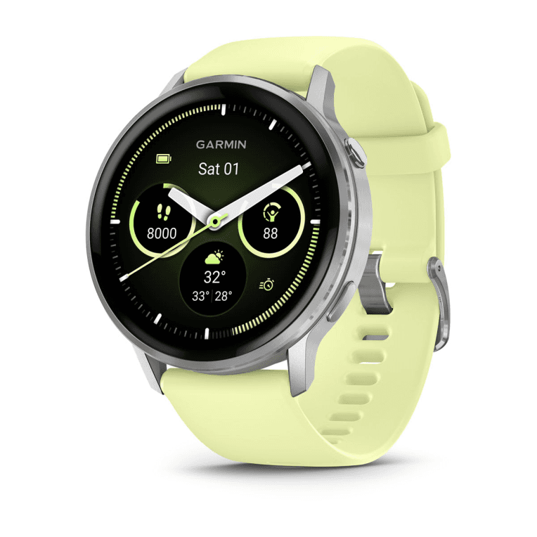 Smartwatch GARMIN Venu 4 (Redondo - AMOLED - 454 x 454 pixels - Amarelo)