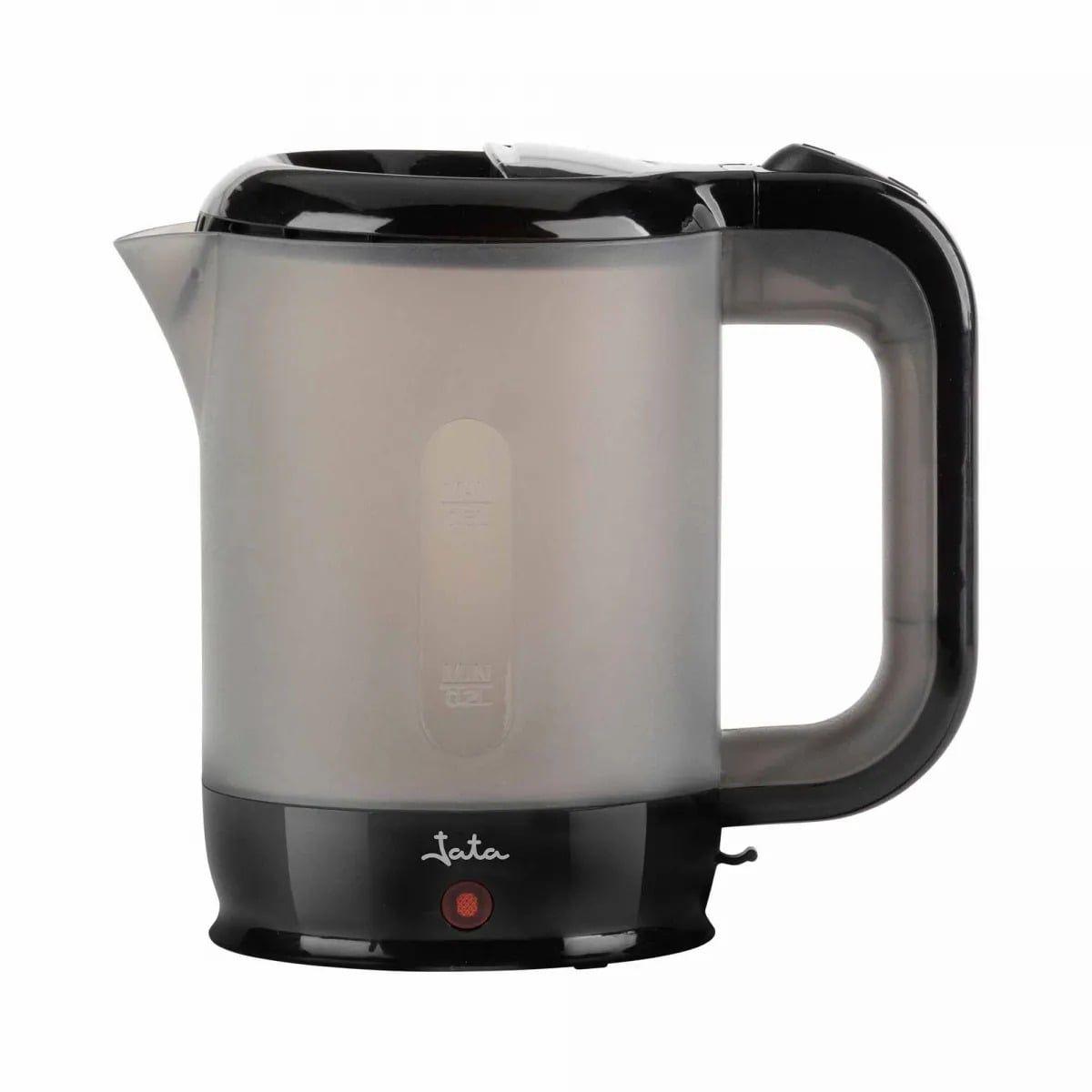 Jarro Elétrico JATA JEHA1240 (900 W - 0,5 l - Preto e Cinzento)