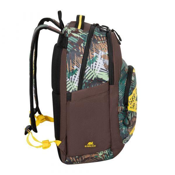 Mochila RIVACASE Urban Jungle Erehs 5461 (30 L - Poliéster - 15,6 polegadas - Caqui), miniatura 3