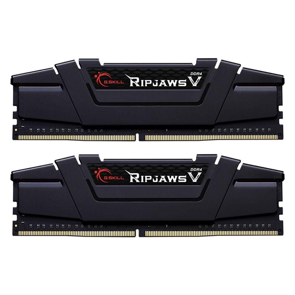 Memória RAM G.SKILL Ripjaws V F4-3600C18D-32GVK (3600 MHz - 32 GB - DIMM)