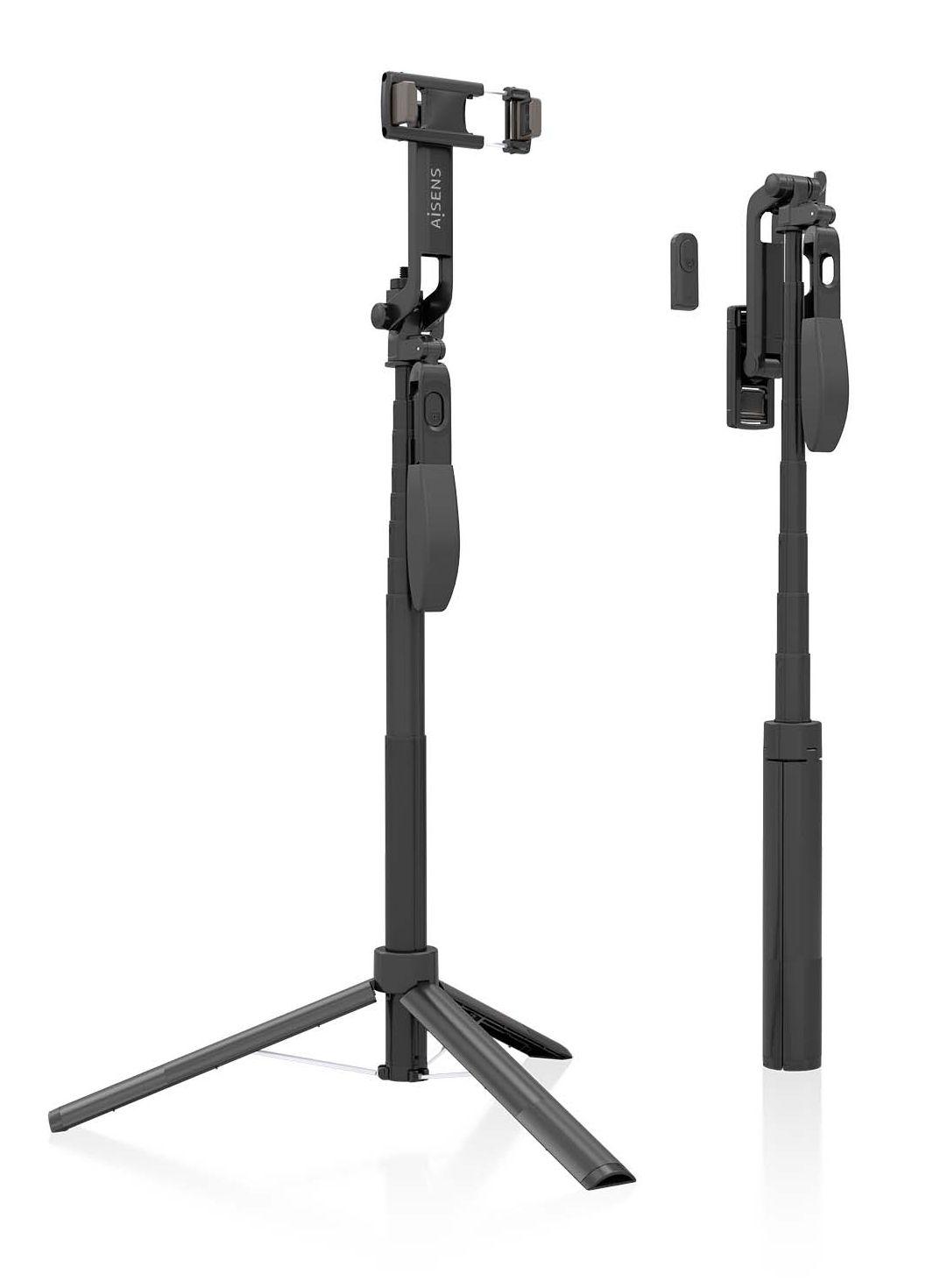 Bastão Tripé para Selfies AISENS SS01ST-299 (Preto) — miniatura 2