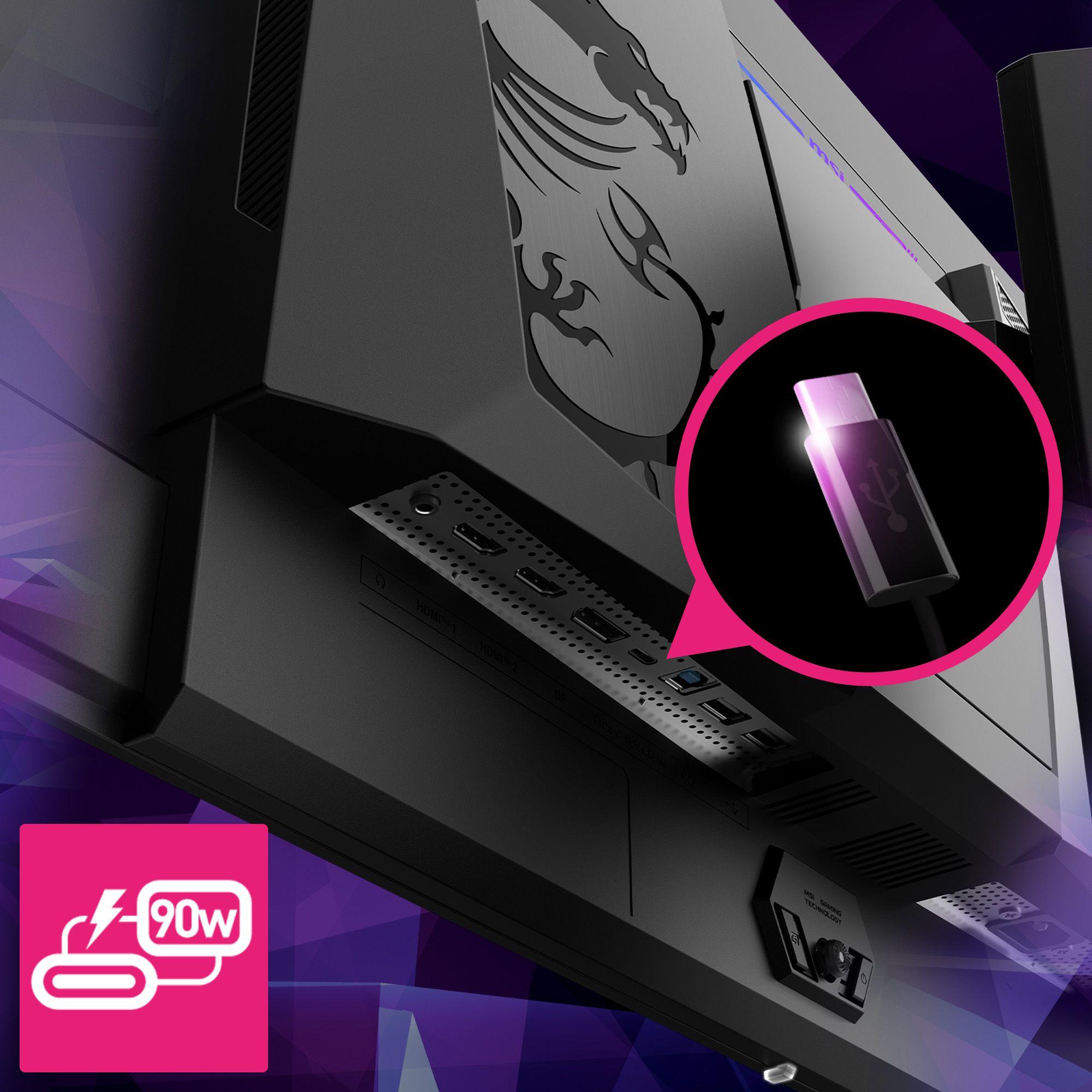 Monitor MSI MPG 321URXDE QD-OLED (31,5" - QD-OLED - 240 Hz - Preto) — miniatura 9