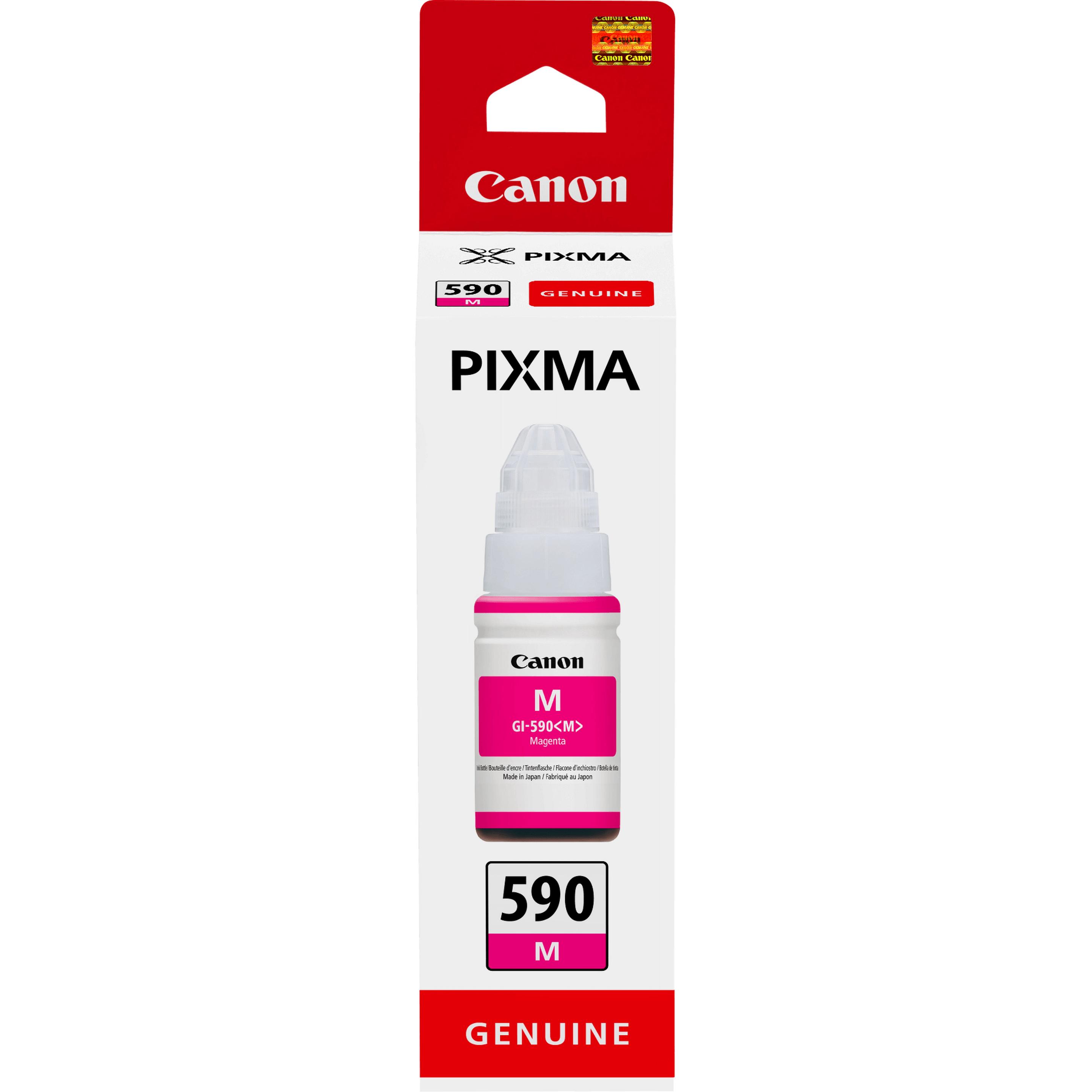Tinteiro de Impressora CANON GI590M/1605C001 (Magenta)