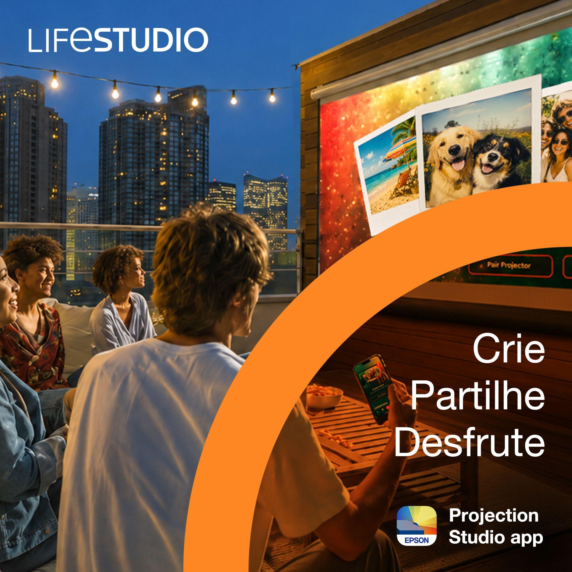 Projetor de Cinema em Casa EPSON Lifestudio Grand Plus EH-LS970W (UHD 4K - Google TV - 4000 ANSI lumens - Branco Diamante) — miniatura 10
