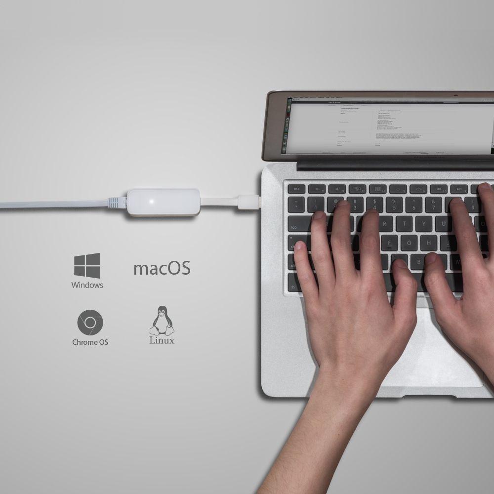 Adaptador USB TP-LINK UE300 (Branco) — miniatura 5