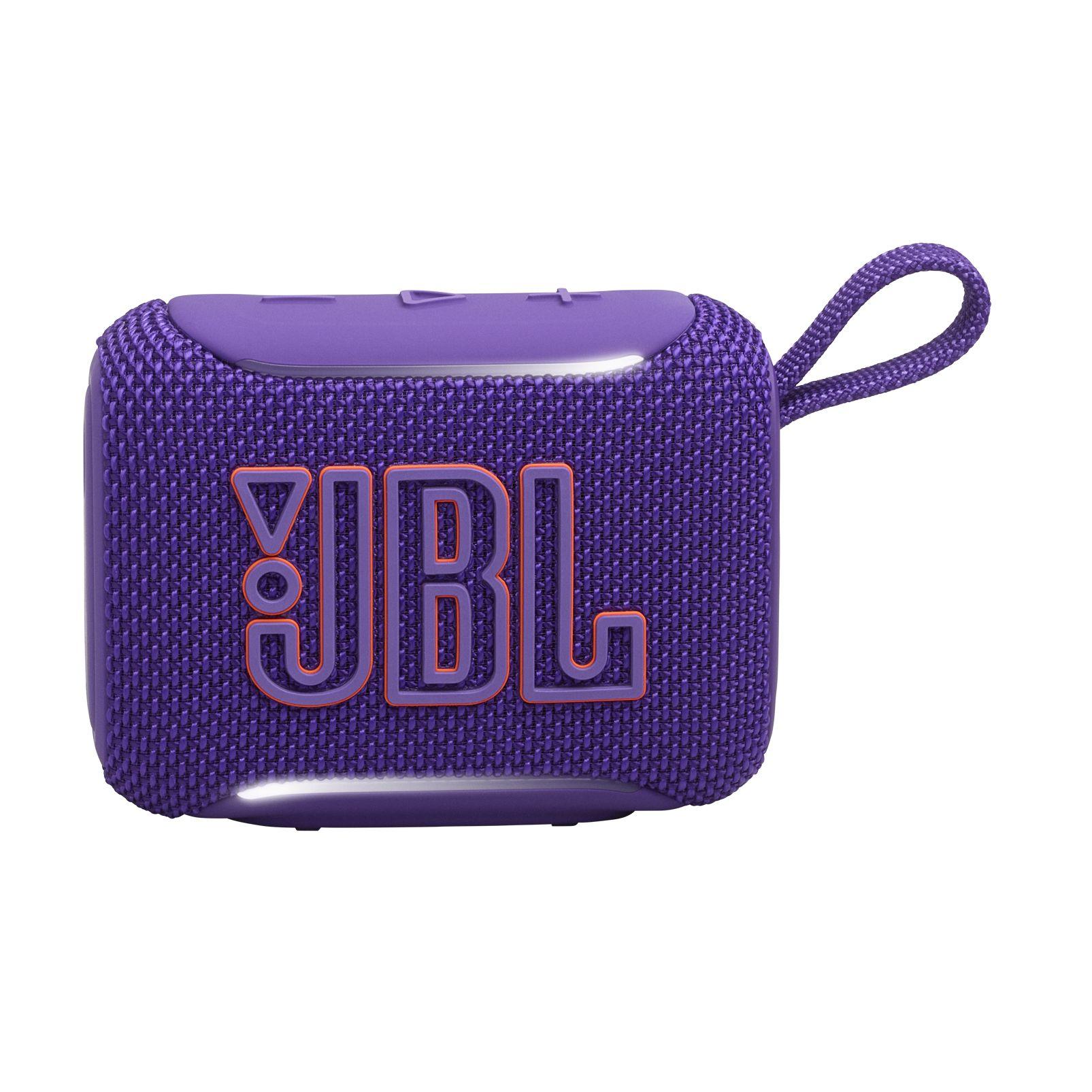 Coluna Portátil JBL Go 5 (4,8 W - Sem fios - Roxo)