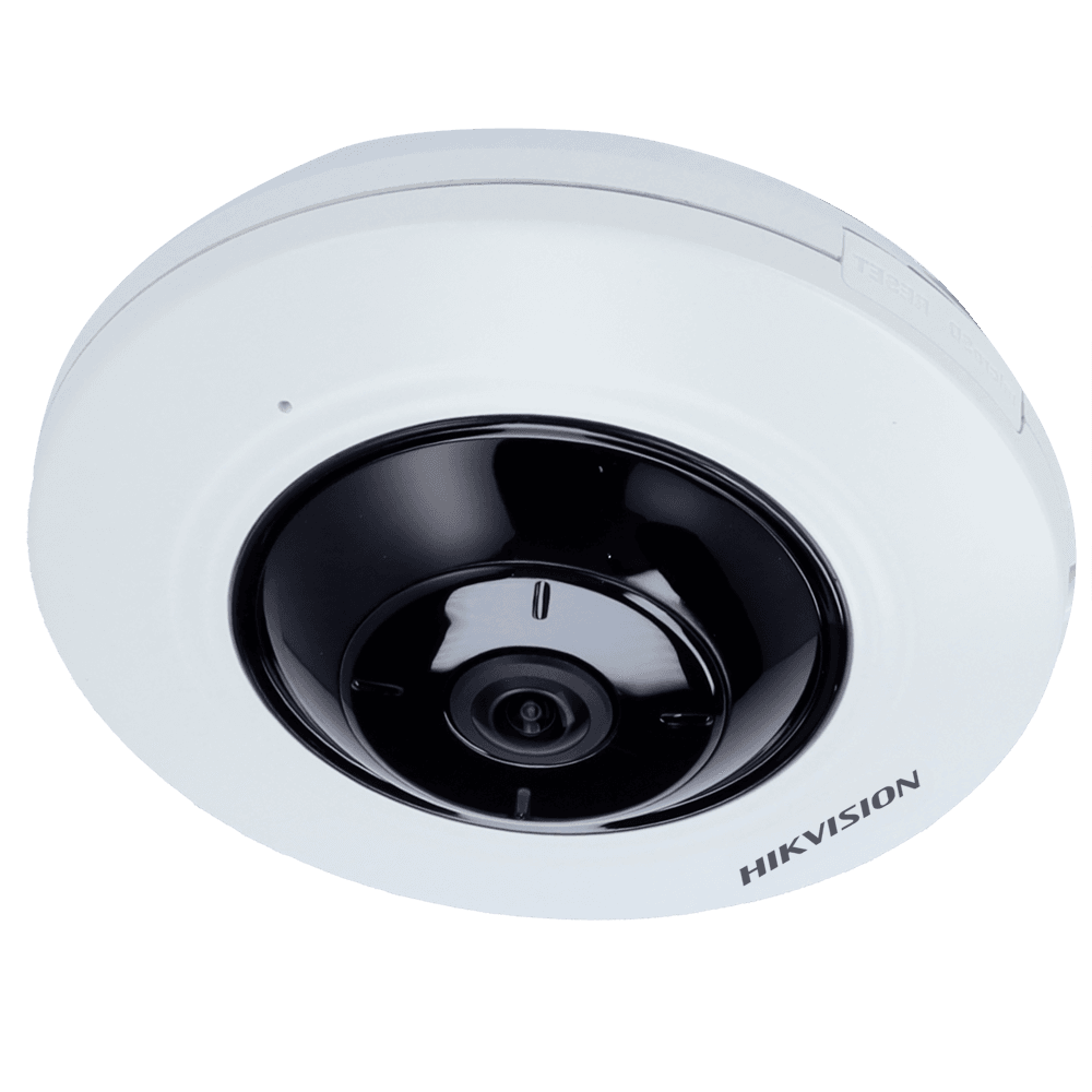 Câmara IP Fisheye HIKVISION DS-2CD2955G0-ISU(1.05mm) (5 MP - 2560 × 1920 pixels - Teto, parede ou secretária)