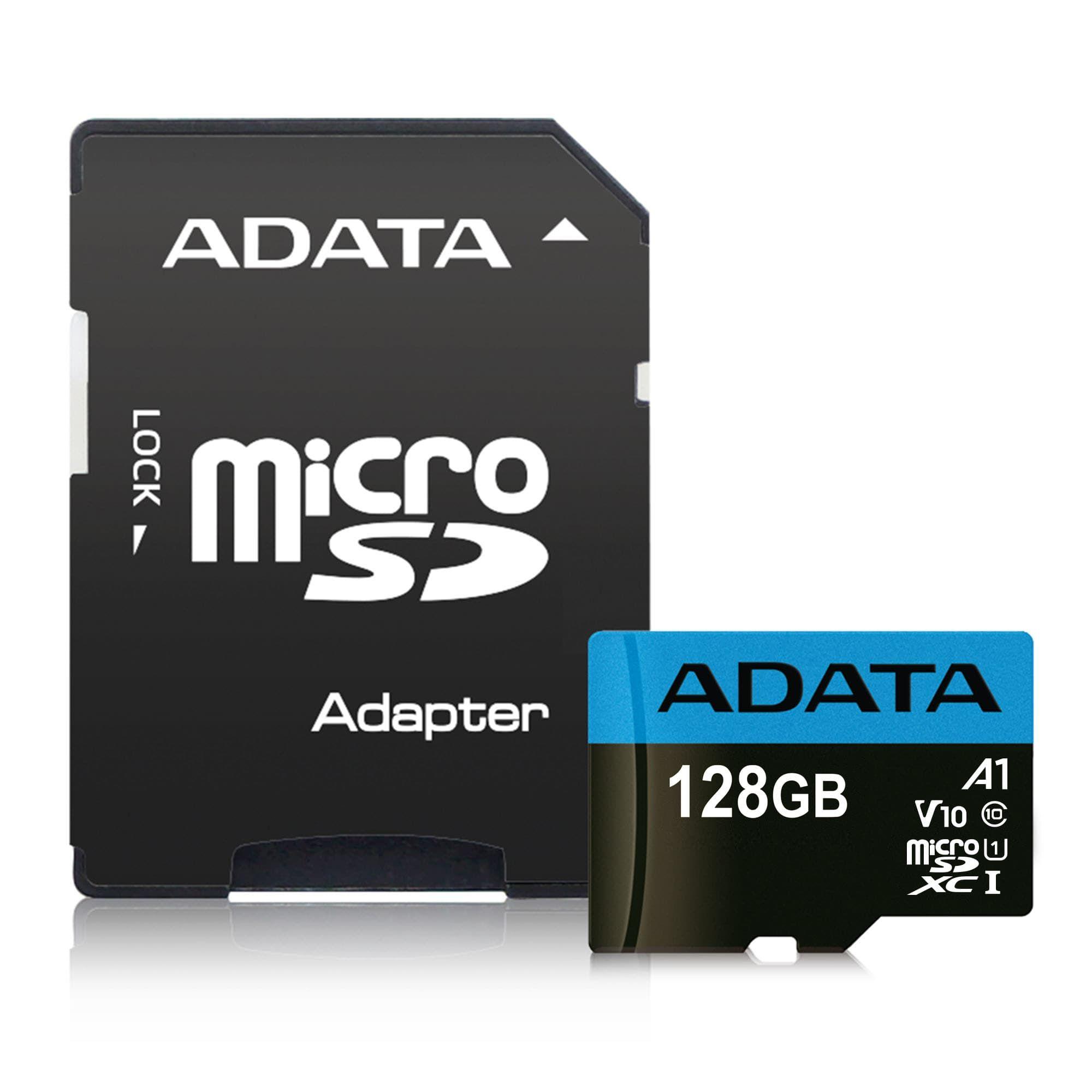 Cartão de Memória ADATA Premier AUSDX128GUICL10A1-RA1 (128GB - Classe 10 - 85 MB/s - Preto/Azul), miniatura 3