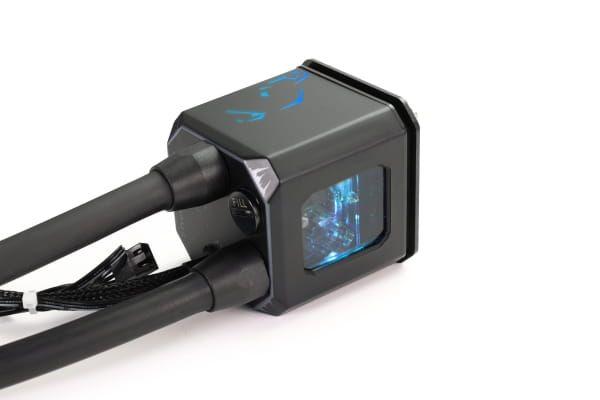 Water Cooler CPU ALPHACOOL Eisbaer Aurora 360 CPU - Digital RGB V1.1 (RGB digital - Preto) — miniatura 2