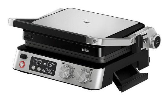 Grelhador Elétrico BRAUN MultiGrill 7 CG 7040 (Altura 17,3 cm - Preto/Inox), miniatura 2