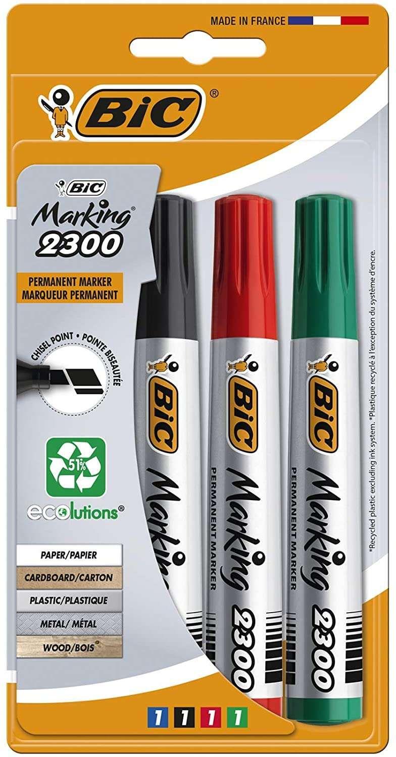 Marcadores Permanentes BIC Marking 2300 Ecolutions (Multicor)