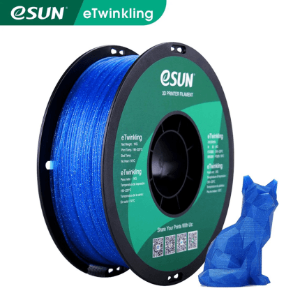 Filamento 3D eSUN PLA-CLRB175T-UZ1P1 (Azul/Roxo Translúcido), miniatura 3